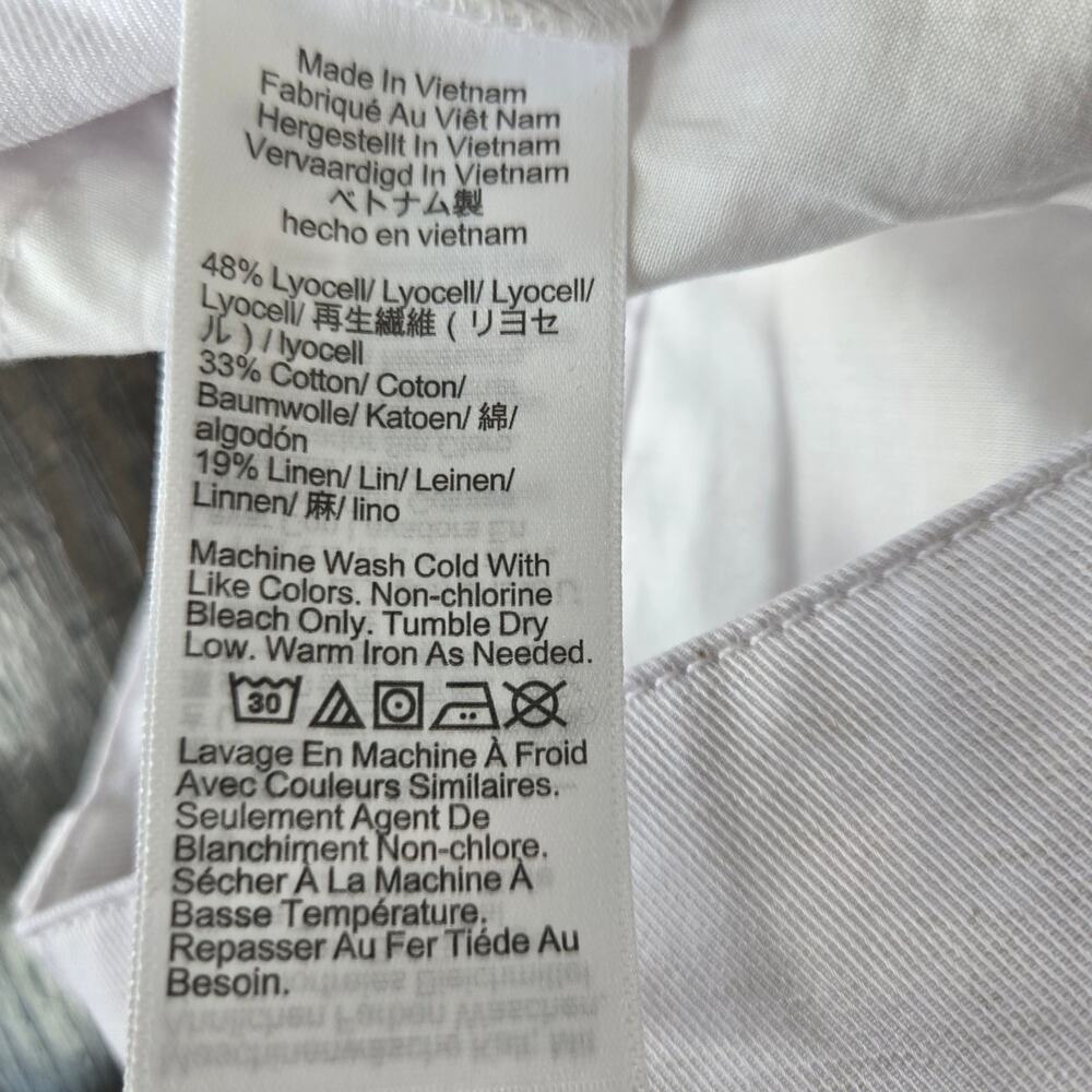 Madewell The Drapey Twill Pleated Short Size 10 NWT - Picture 6 of 6